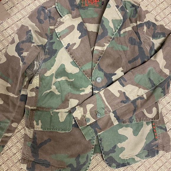 TRIPP CAMO BLAZER with stretch - Picture 2 of 2